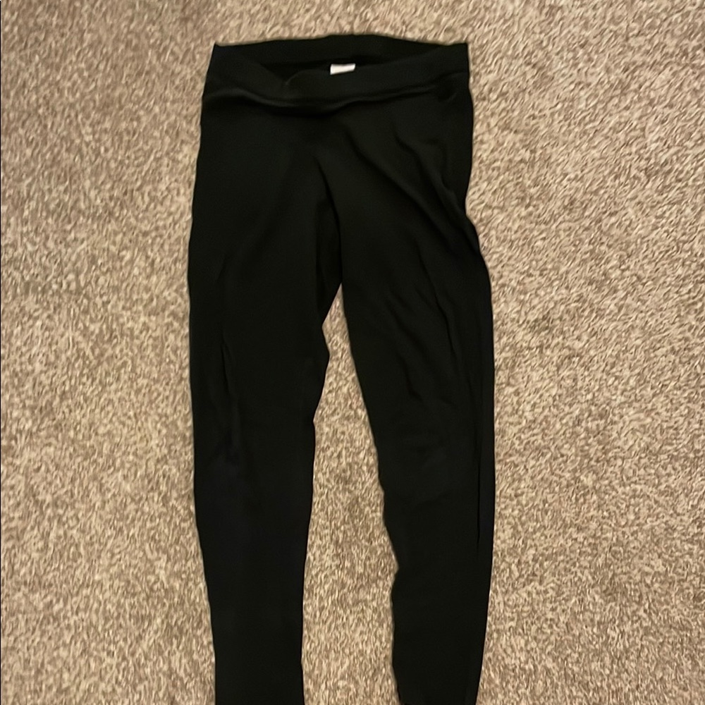 Black Leggings Medium Pink Victoria Secret